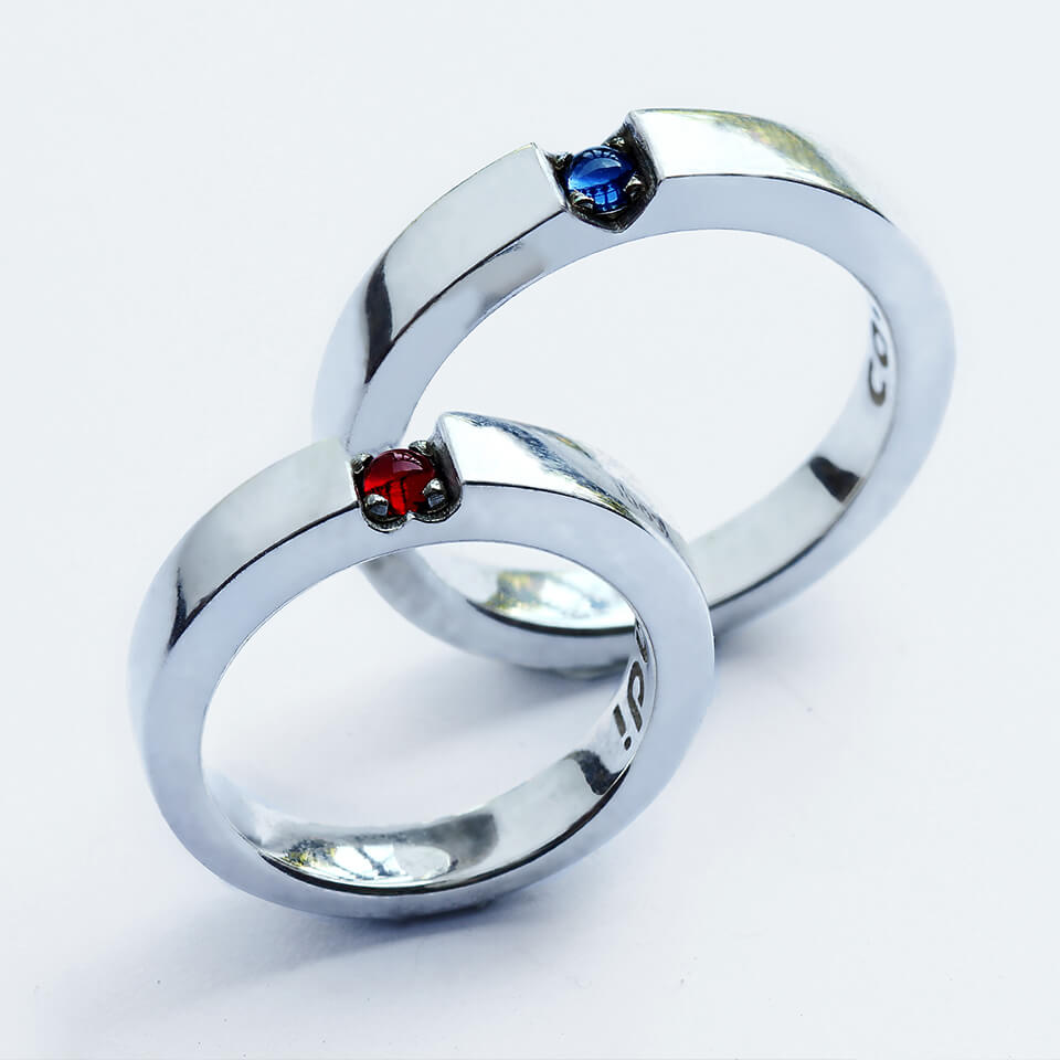Special Custom Valentine's day Gifts for Couples His and Her Promise R –  jringstudio
