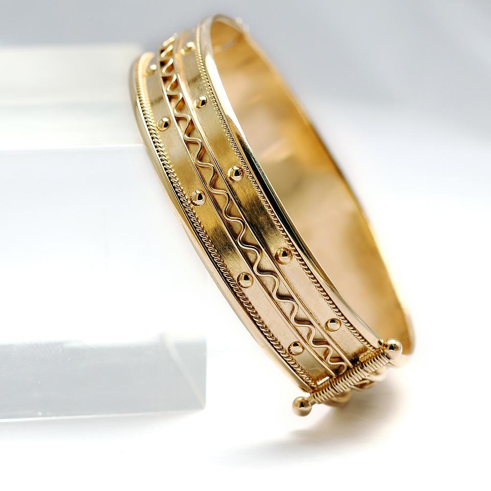 1 Gram Gold Best Quality Durable Design Gold Plated Bracelet for Men -  Style B587 – Soni Fashion®