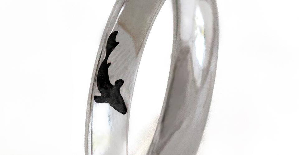 Koi Fish Matching Couple Ring